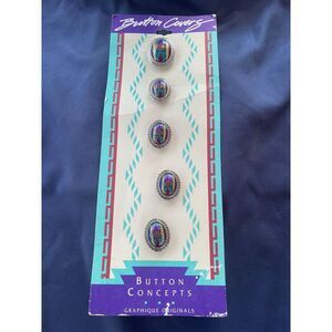 Vintage 80s Era Button Covers